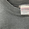 Guess Vintage Sweatshirt Crewneck Size S Black Made in USA 90s