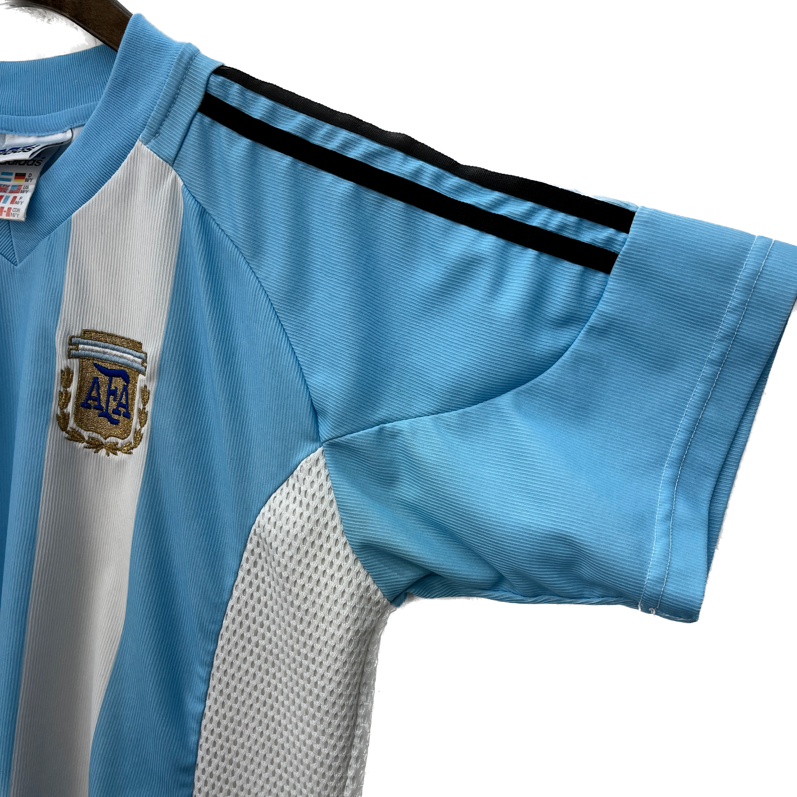 Adidas Argentina National Football Team Soccer Vintage Jersey Size M Blue