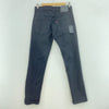 Levi's 511 Dark Wash Black Denim Straight Jeans Size 30