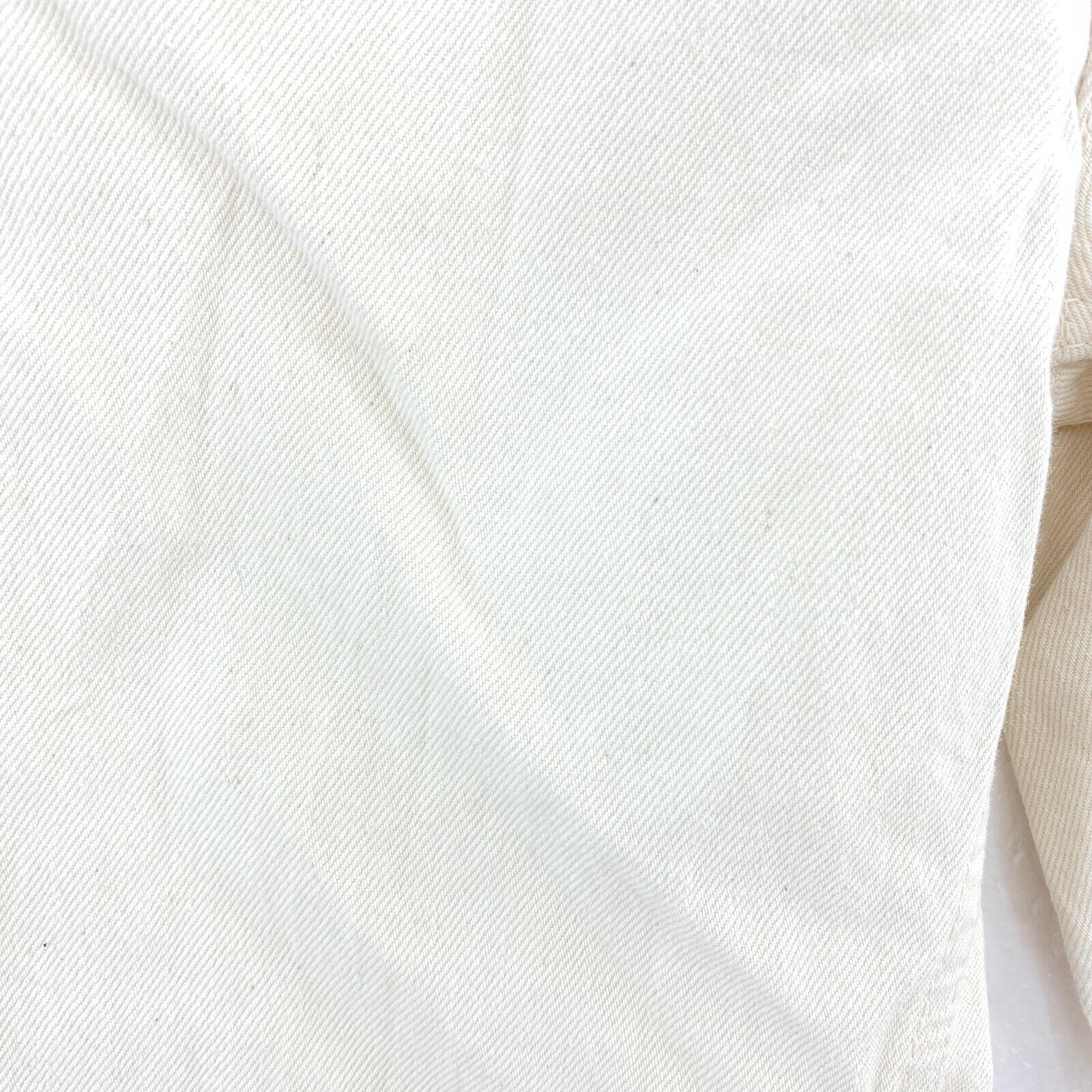 Levi's 512 Orange Tab White Denim Jeans Slim Fit Size 12 Women's