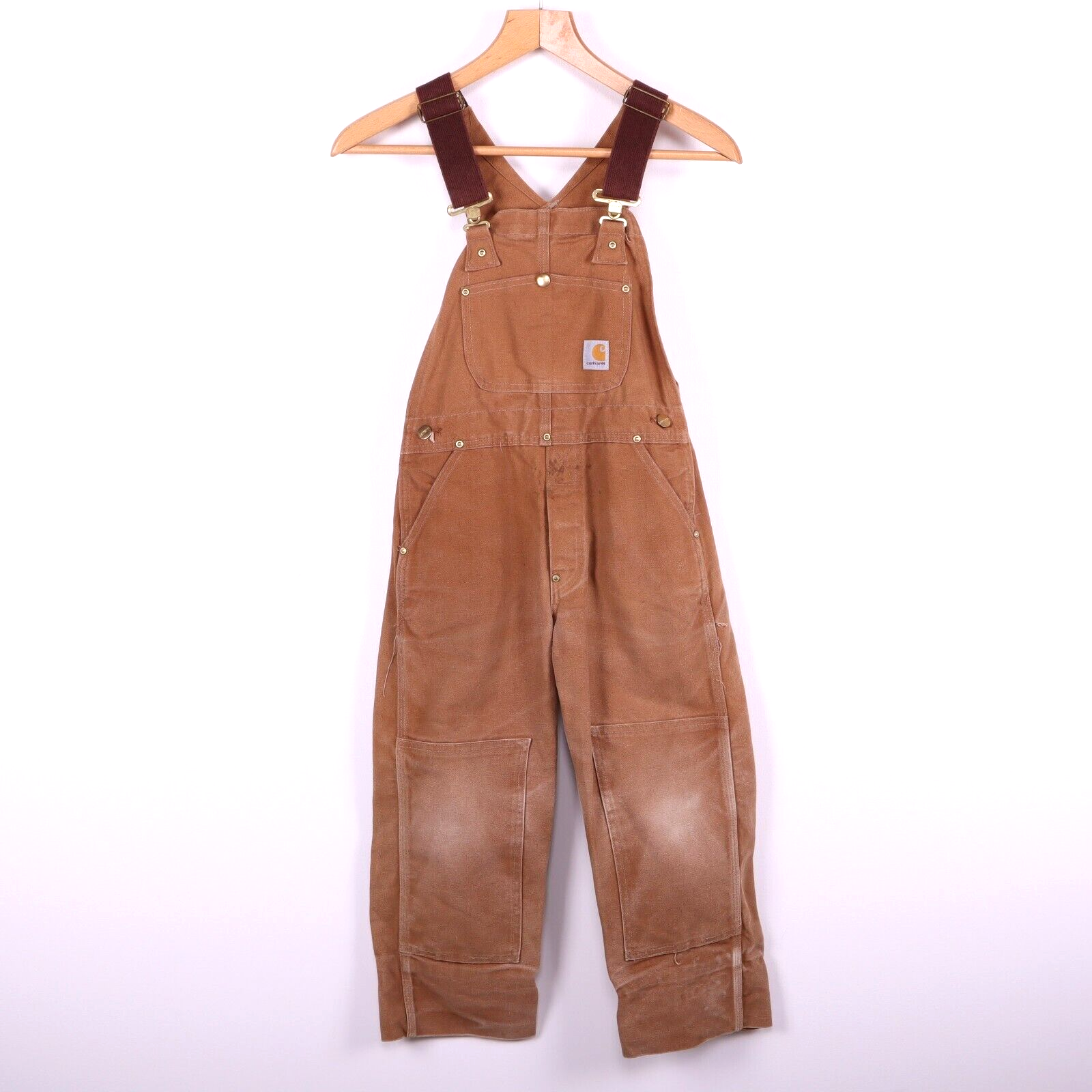Carhartt Kids' Vintage Brown Overall Size M 90s