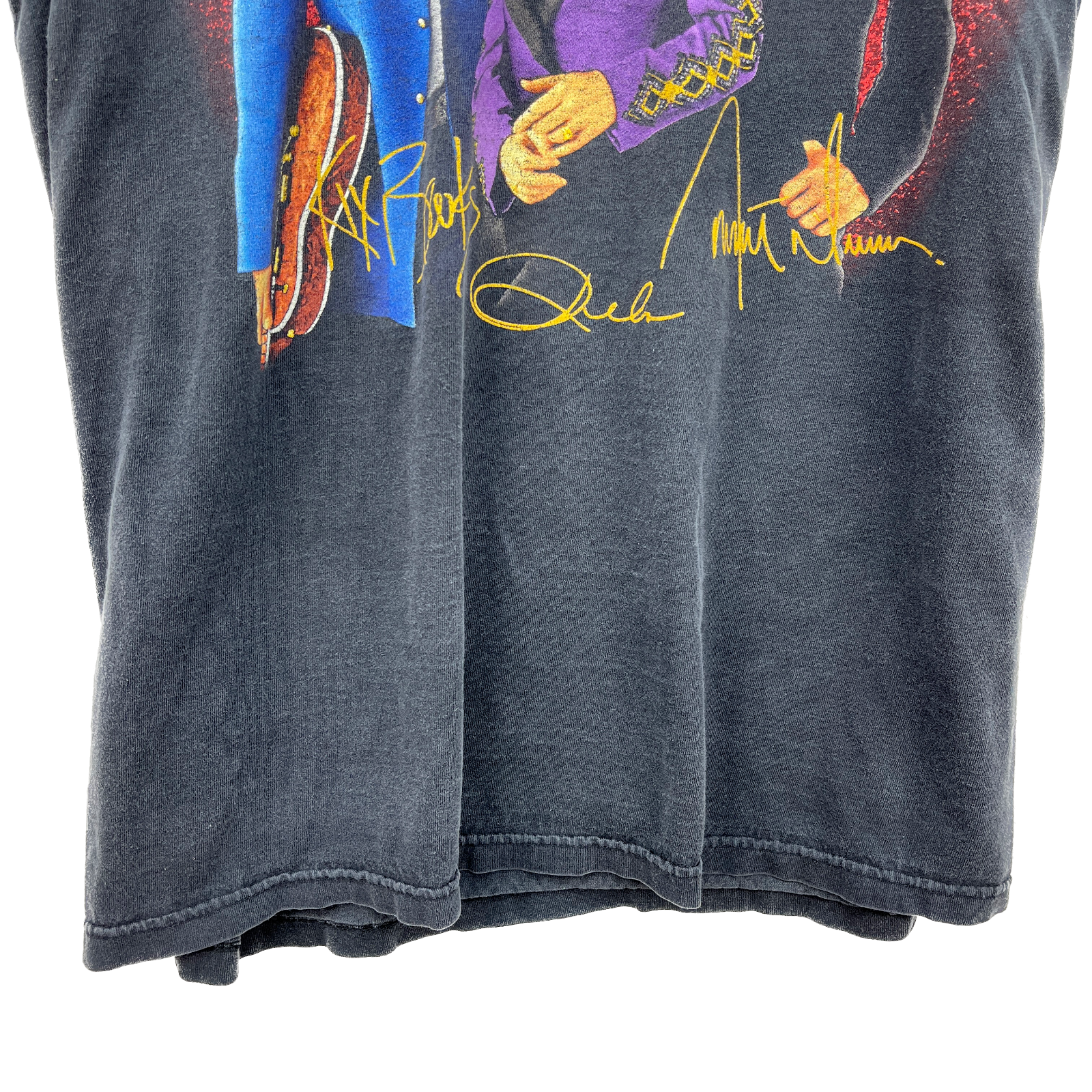 Vintage Brooks & Dunn American Country Music Gray T-shirt Size L