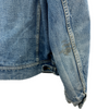 Lee Storm Rider Denim Corduroy Collar Blue Jacket Size M