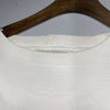 Levi Strauss and Co Embroidered Vintage Sweat Shirt Size M White 90s Crew Neck