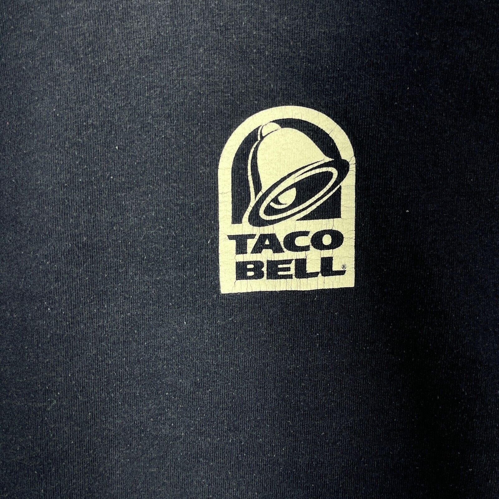 Vintage Taco Bell 1998 Dog Navy Blue T-shirt Size 3XL Single Stitch
