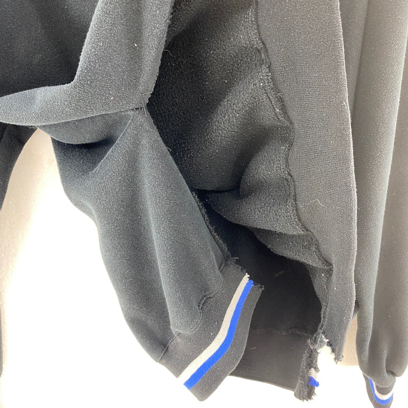 Duke Blue Devils Starter Basketball NCAA Black Vintage Pullover Hoodie Size L