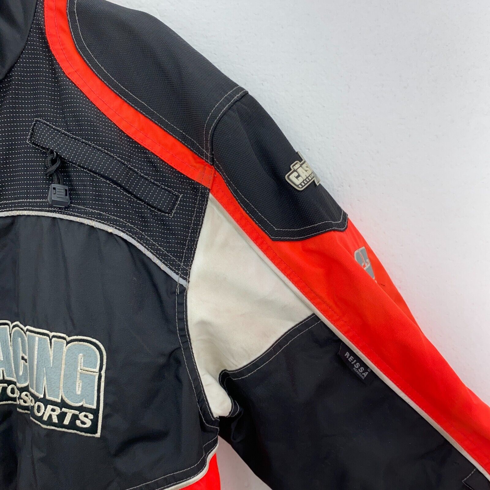 Castle X Racing Motocross Motorcycle Rider Jacket Size XL With Liner