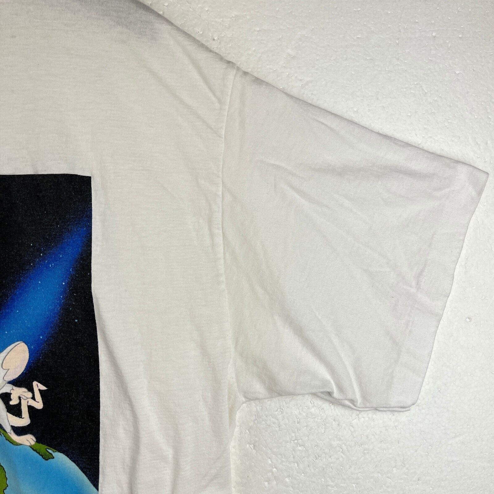 Vintage 1996 Pinky And The Brain Animaniacs White T-shirt Size XL Single Stitch