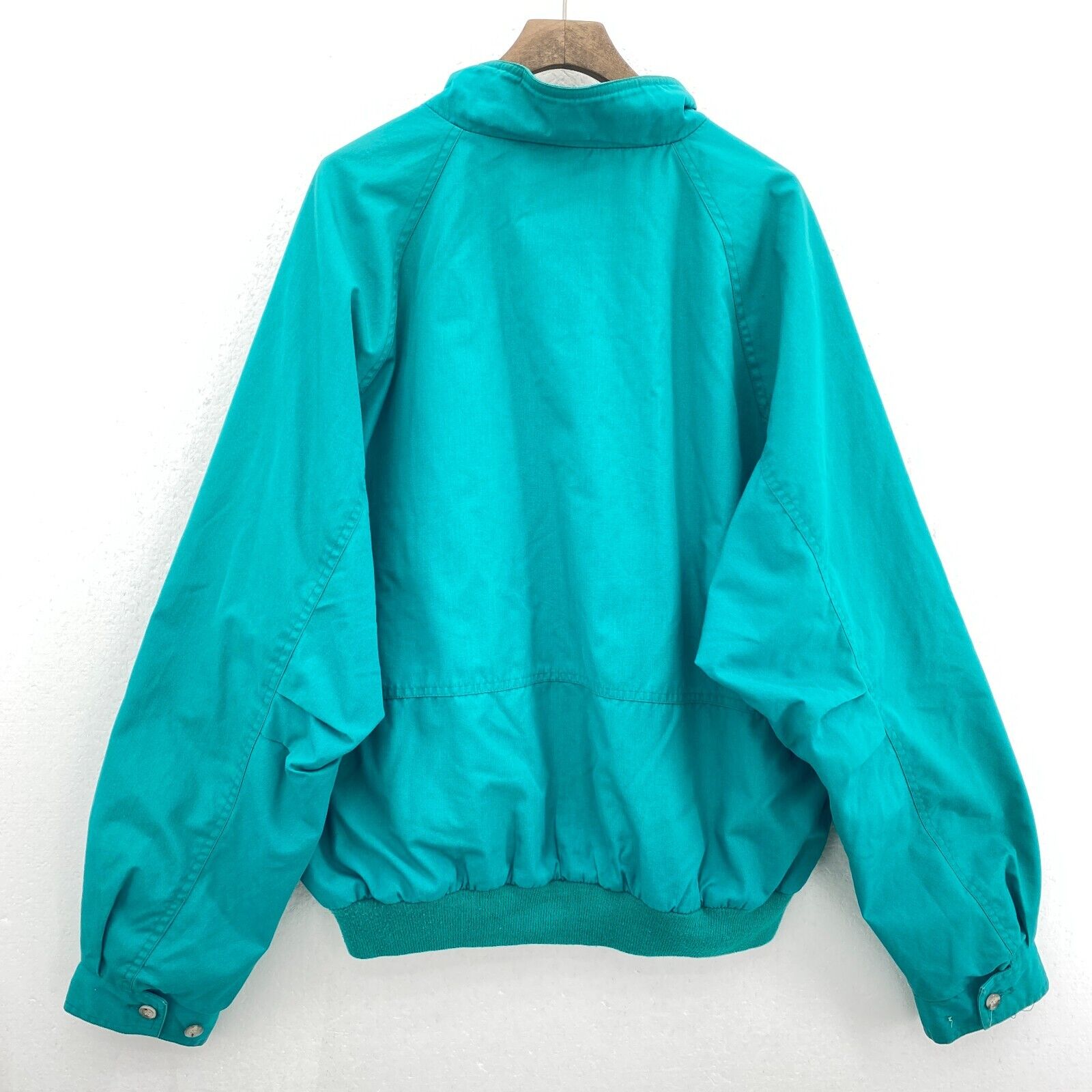Eddie Bauer Green Full Zip Vintage Jacket Size XL