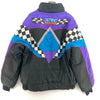 DRC Riders Choice Racing Full Zip Vintage Black Insulated Jacket Size L