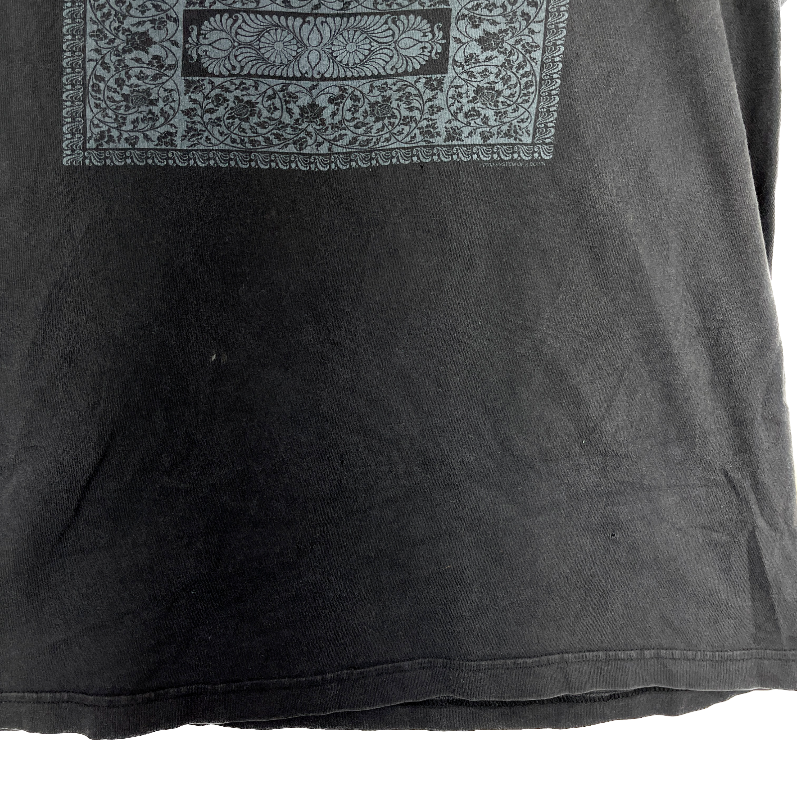Vintage System Of A Down Band Tour l Print 2002 Black T-shirt Size M