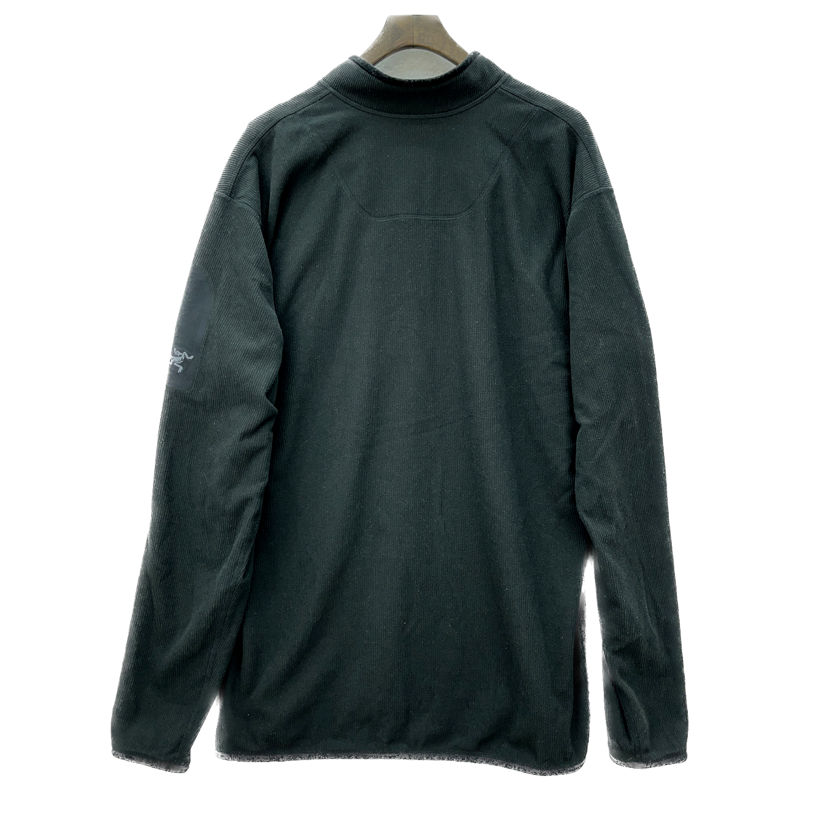 Arc'teryx Quarter Zip Sweat Shirt Size XL Gray Polartec Midweight Fleece