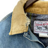 Lee Storm Rider Denim Corduroy Collar Blue Jacket Size M
