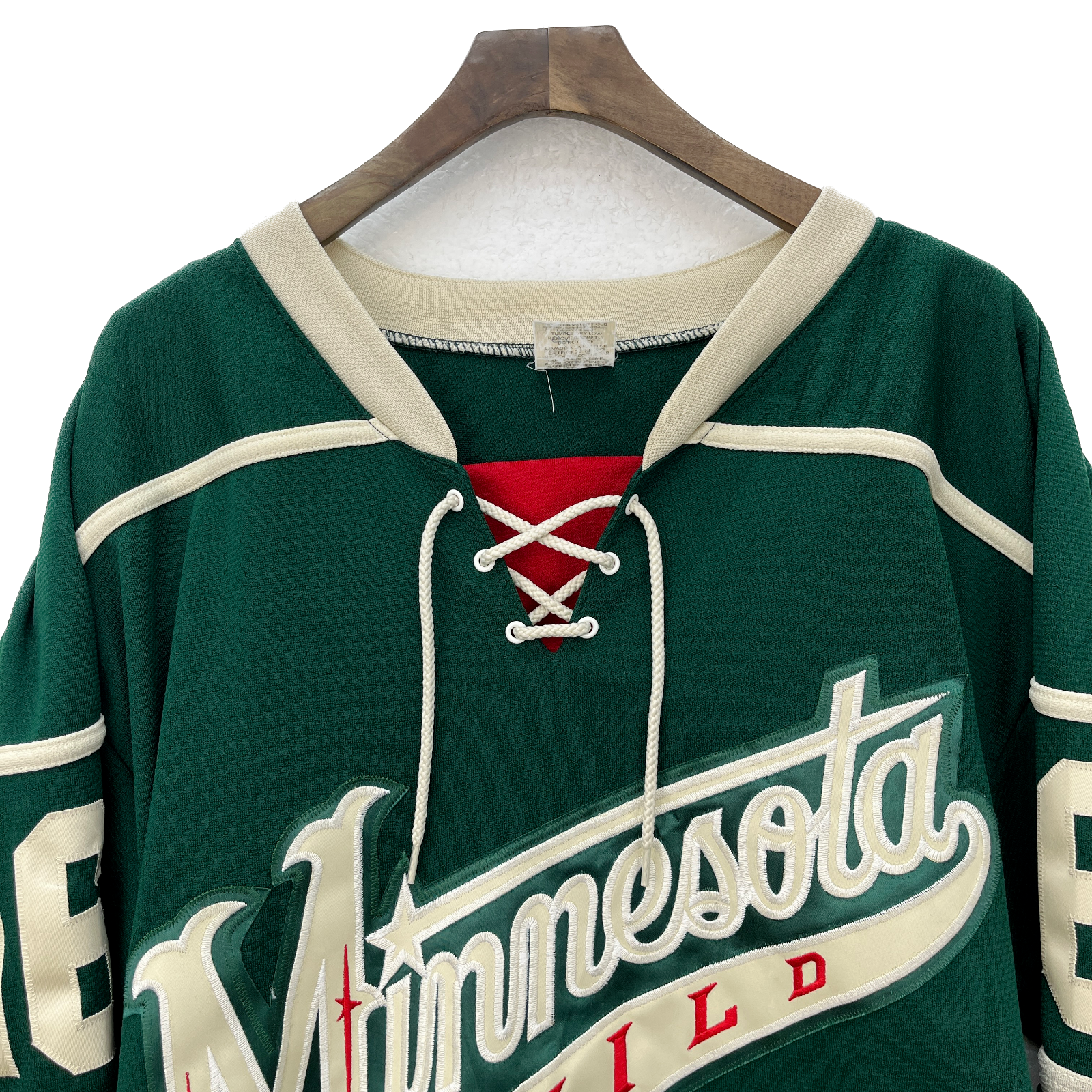 Jason Zucker #16 Minnesota Wild Signed Hockey Jersey Size S Green NHL
