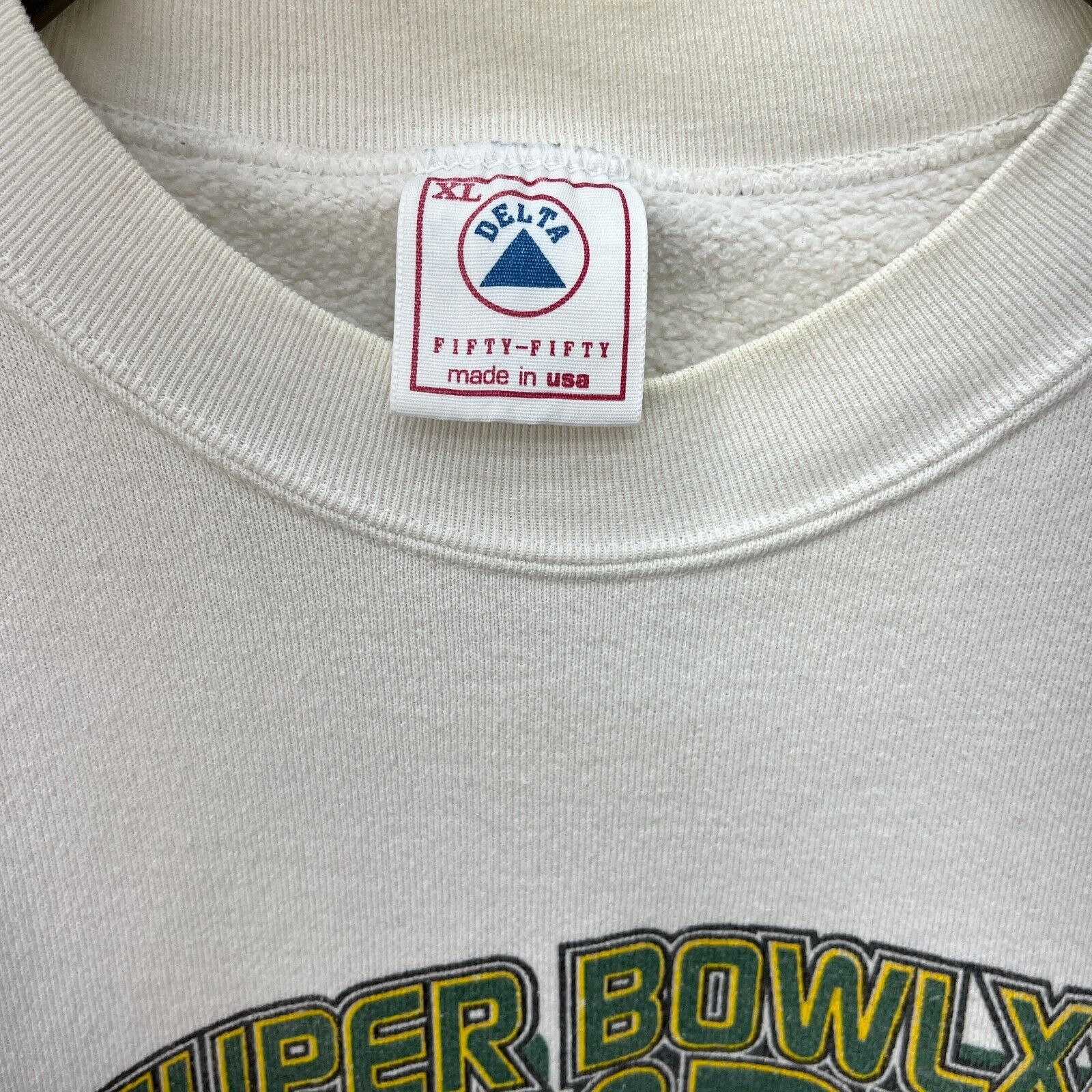 1997 Green Bay Packers Superbowl Champs Sweatshirt Size XL Football NFL Crewneck