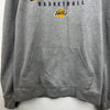 Adidas Los Angeles Lakers NBA Basketball Gray Hoodie Size L