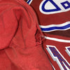 1991 Montreal Canadiens Wrap Around Print Vintage Hockey T-shirt Size XL Red NHL