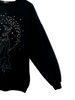 Disney Mickey Mouse Fantasia Niagara Falls Size L Black Winter Festival Rare 90s