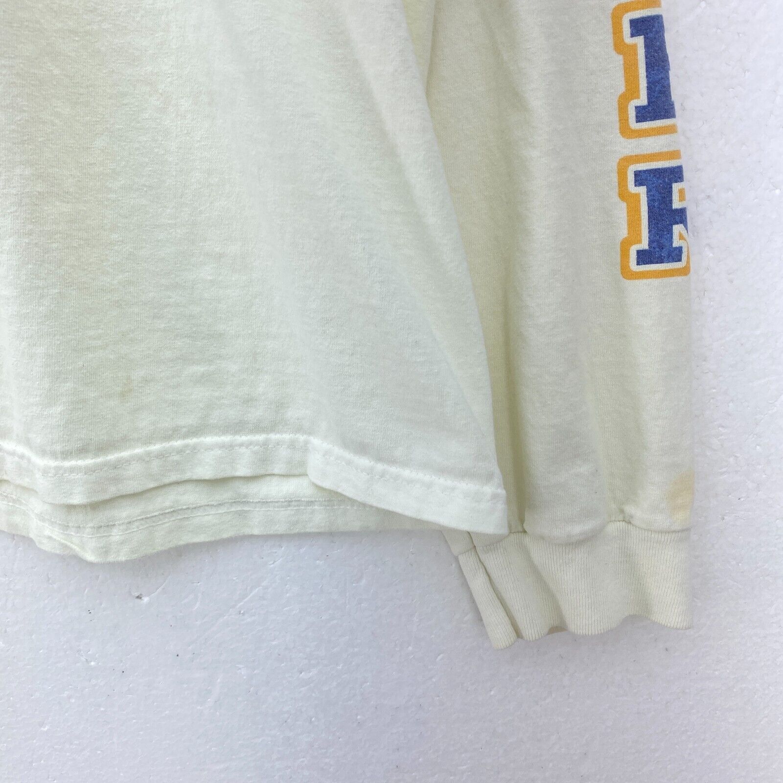Ryan Miller 30 Buffalo Sabres New York NHL White Long Sleeve T-shirt Size L