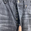 Levi Strauss 501 Black Straight Ripped Jeans Size 32 x 30