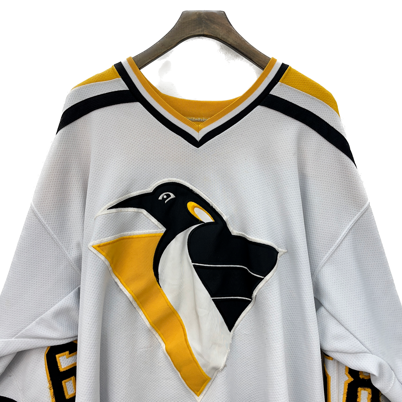 Jaromir Jagr #68 Pittsburgh Penguins Starter Vintage Hockey Jersey Size XL NHL