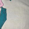 Coconut Joe Clothing Flamingo Vintage Graphic T-shirt Size M Yellow 80s