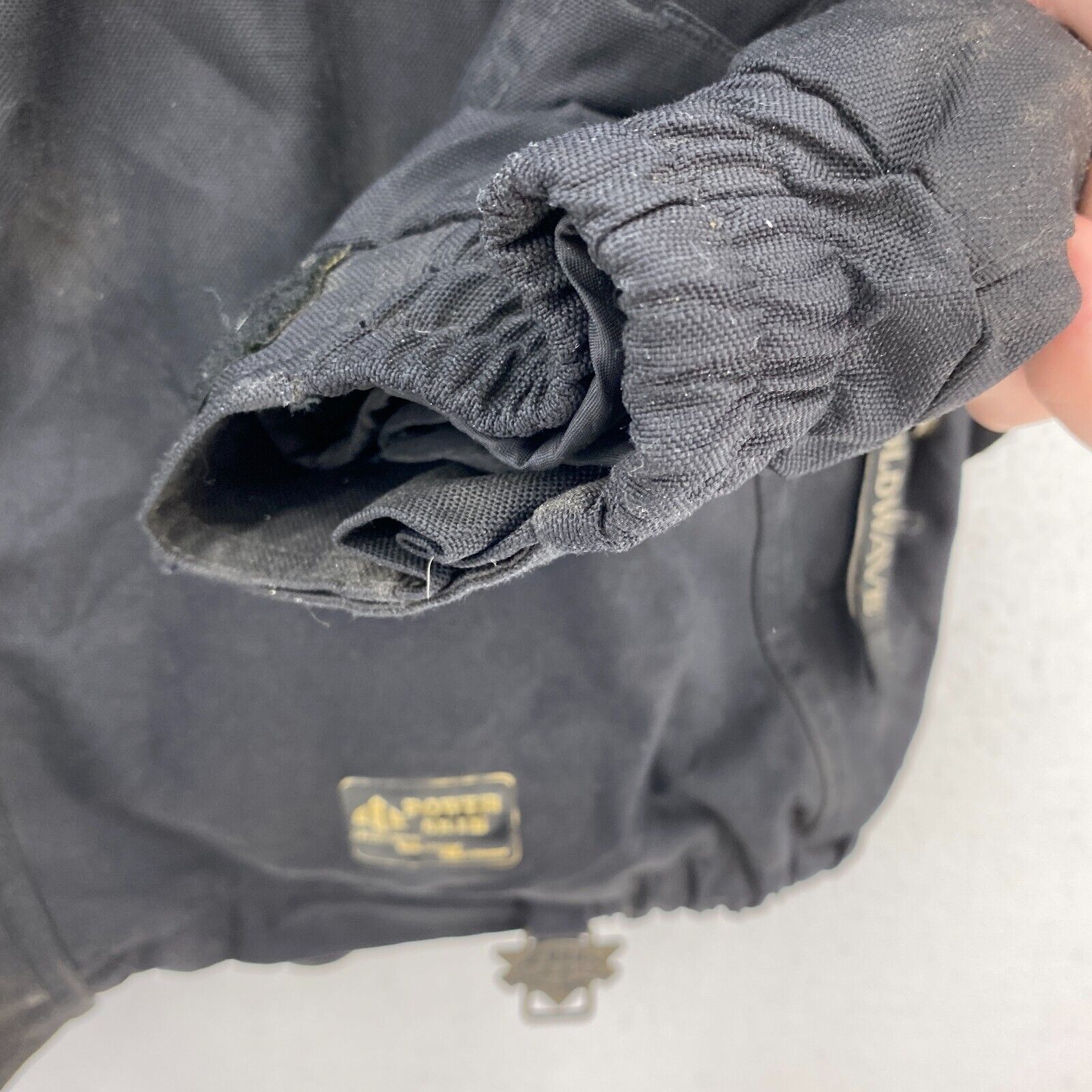 Coldwave Snowmobile Racing Black Winter Jacket Men's Size M