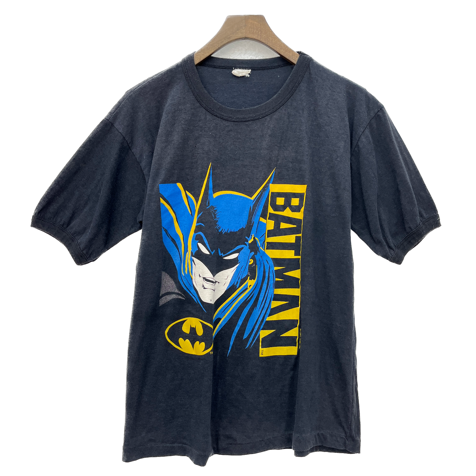 1989 Batman DC Comics Novel Teez Vintage T-shirt Size M Black DC Comics 80s