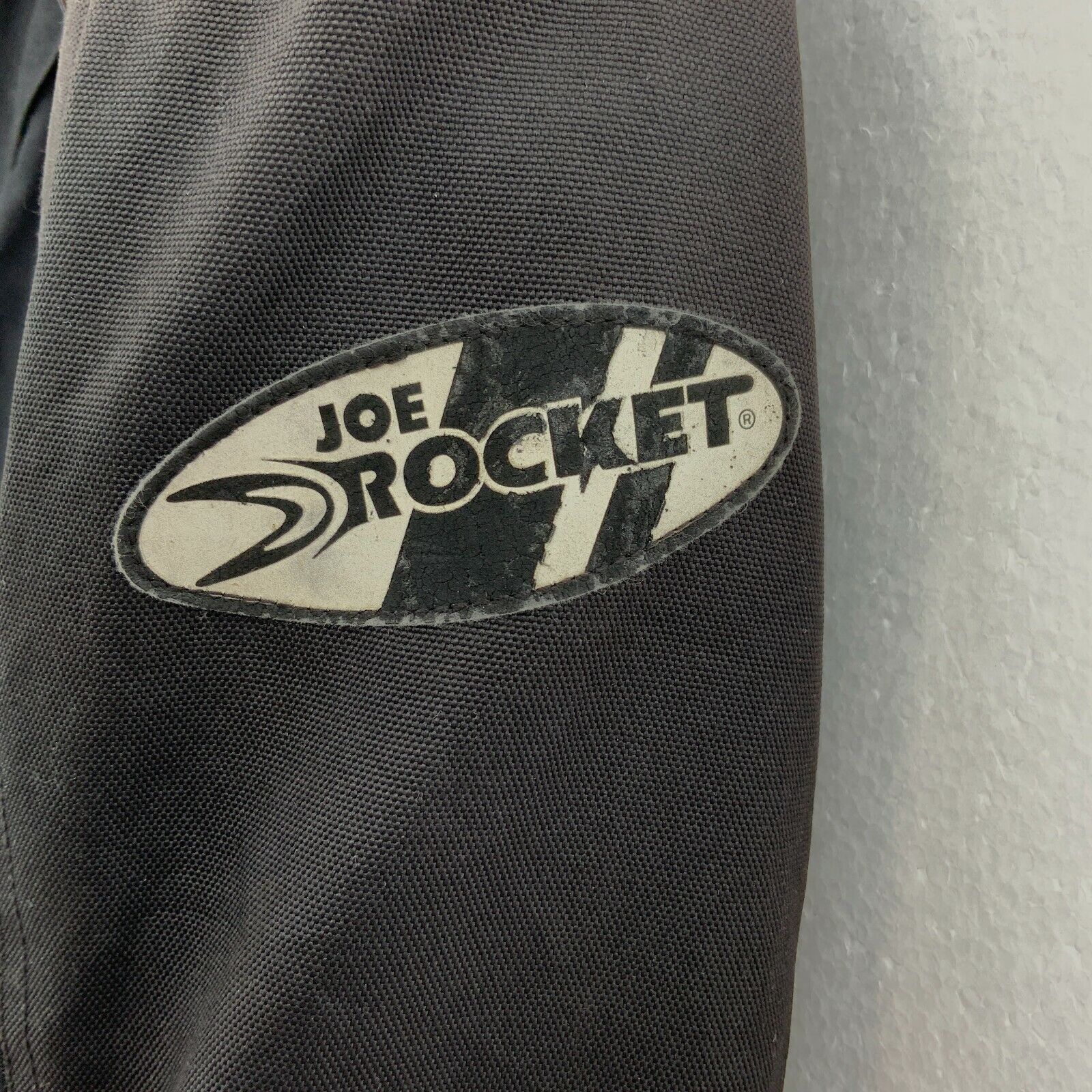 Joe Rocket Biker Jacket Black Size M Armoured Elbow Shoulder Missing Liner