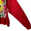1997 Tweety Looney Tunes Cartoon Christmas Sweatshirt Size XL Red Kiss This 90s