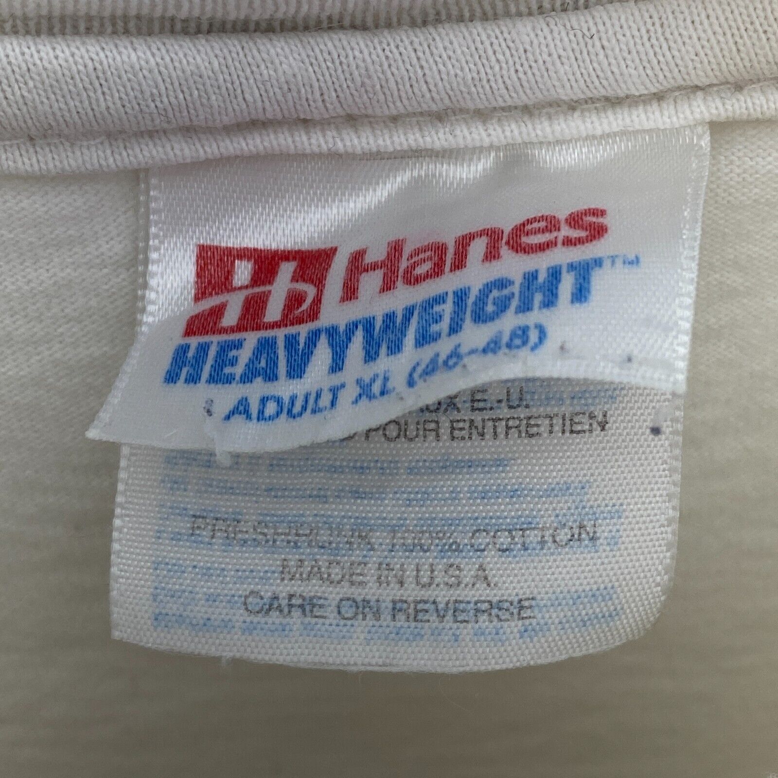 The 1996 European Football Champions Uefa Vintage White T-shirt Size XL