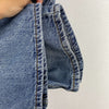 Levi's 505 Relaxed Fit Medium Wash Blue Denim Shorts Size 31