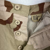 Military Dessert Camo Sandstone Style Cargo Shorts Adjustable Waist Size 31-35