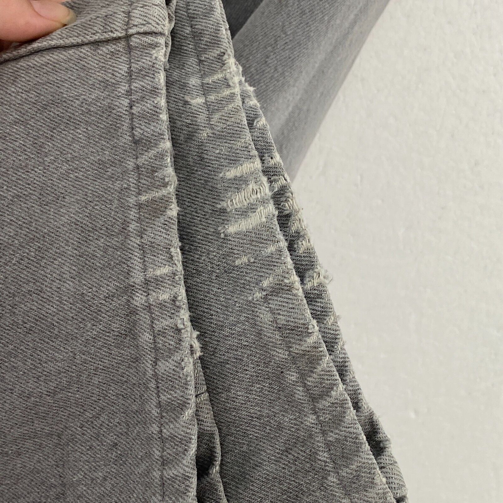 Levi's 501 Women's Gray Jeans Straight Size 29