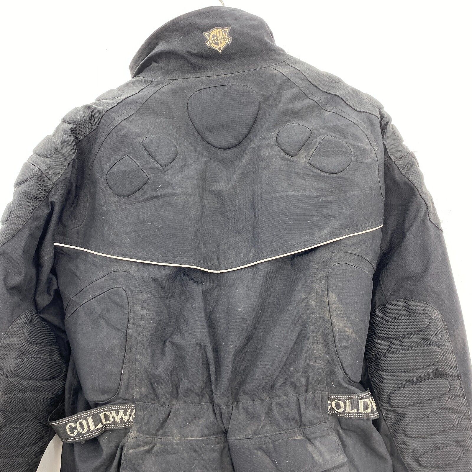 Coldwave Snowmobile Racing Black Winter Jacket Men's Size M