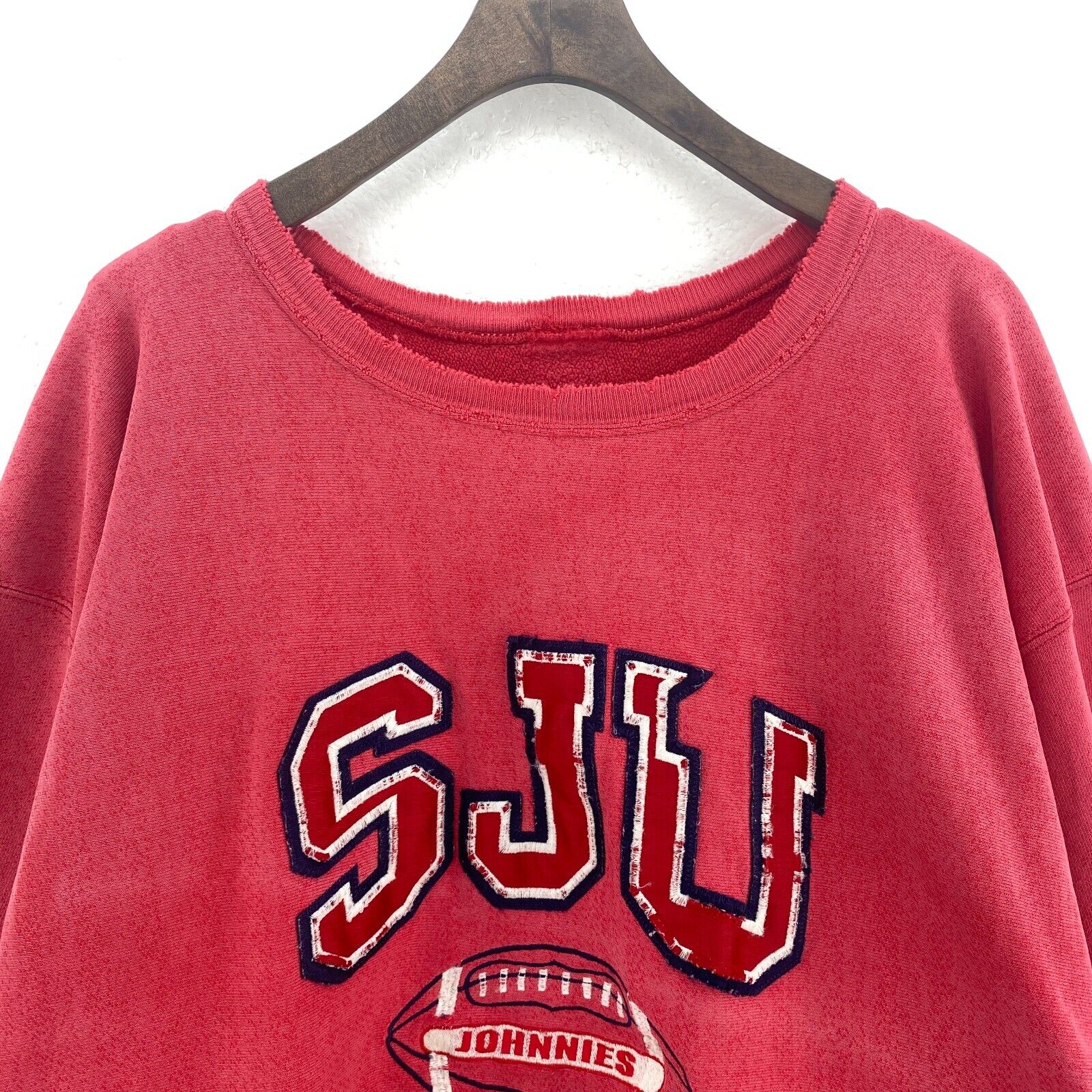 St. Jerome's University SJU Vintage Red Sweatshirt Size XL