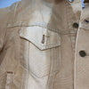Carhartt Canvas Vintage Trucker Jacket Size 44 Beige Duck Blanket Lined 6BWJP