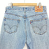 Levi's 505 Light Wash Blue Regular Fit Denim Shorts Size 32