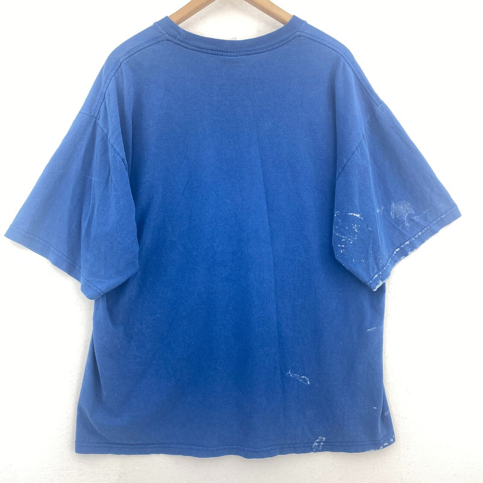 Beyonce Dangerously In Love Debut Album Blue Vintage T-Shirt Size XL Y2K Rap Tee