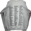 Vintage University Of African American Art Gray Sweatshirt Size XL Raglan Sleeve