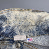 Energizer Bunny Vintage Denim Jacket Size L Light Acid Wash Blue Trucker 80s