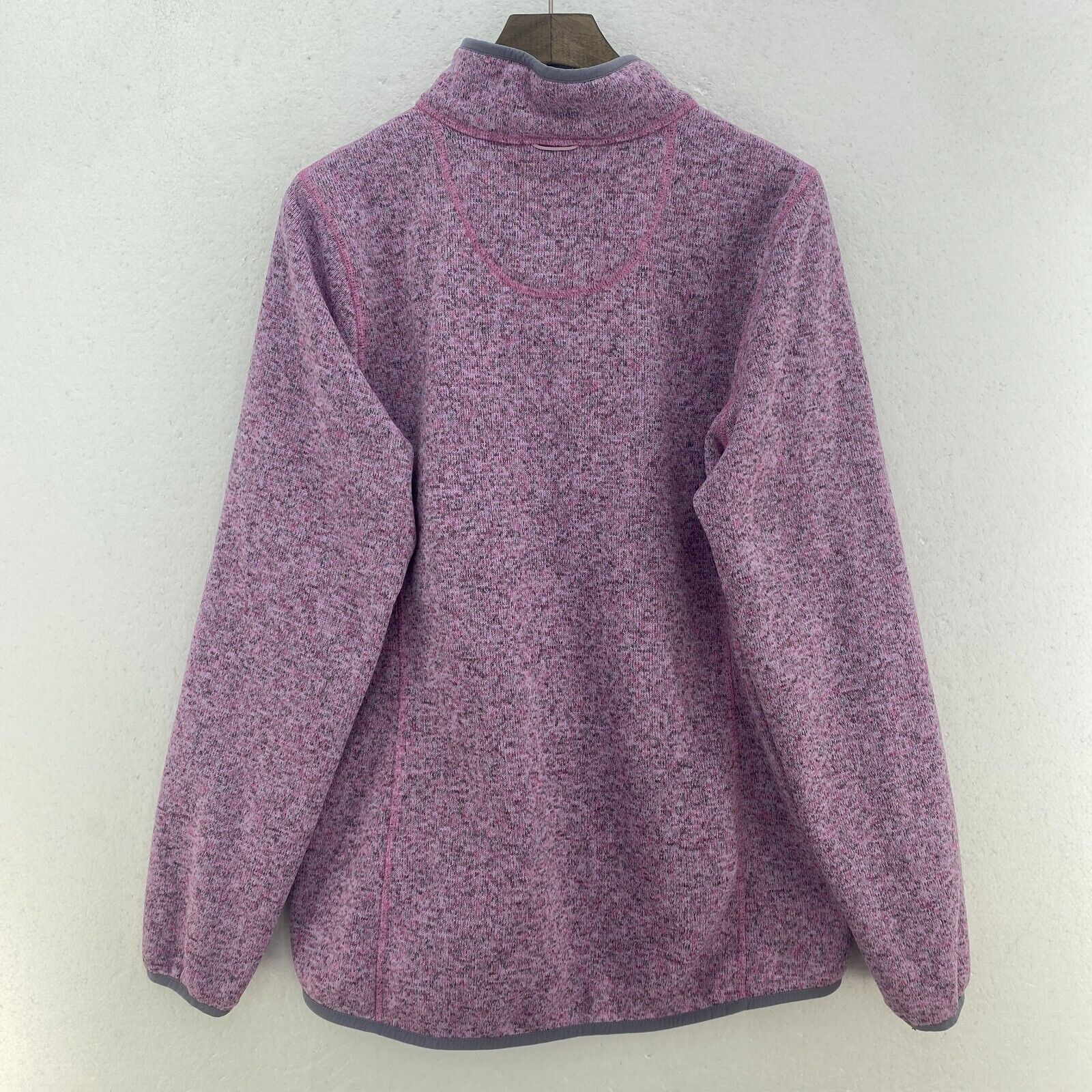 L.L. Bean Pink 3-In-1 Hooded Jacket Size M Full Zip Up