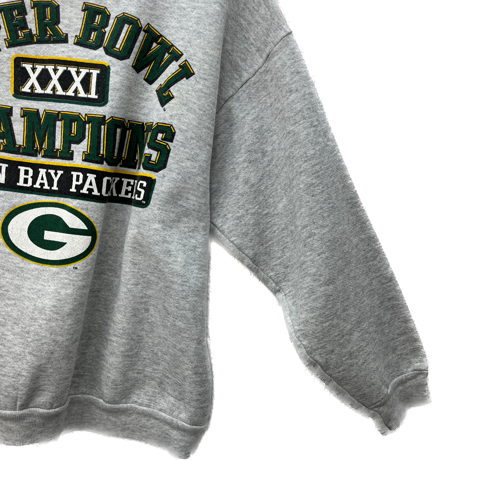 1997 Green Bay Packers Superbowl Champs Sweatshirt Size M Football NFL Crewneck