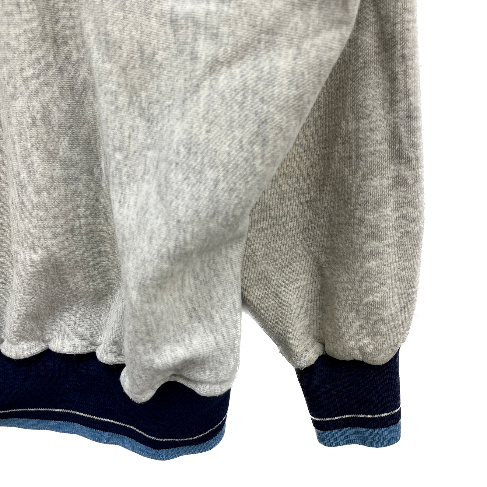 Vintage Carolina Tar Heels NCAA Gray Spell Out Sweatshirt Size L