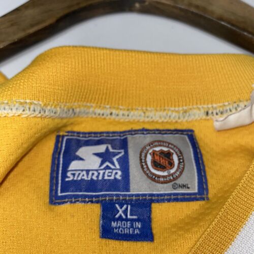 Jaromir Jagr #68 Pittsburgh Penguins Starter Vintage Hockey Jersey Size XL NHL
