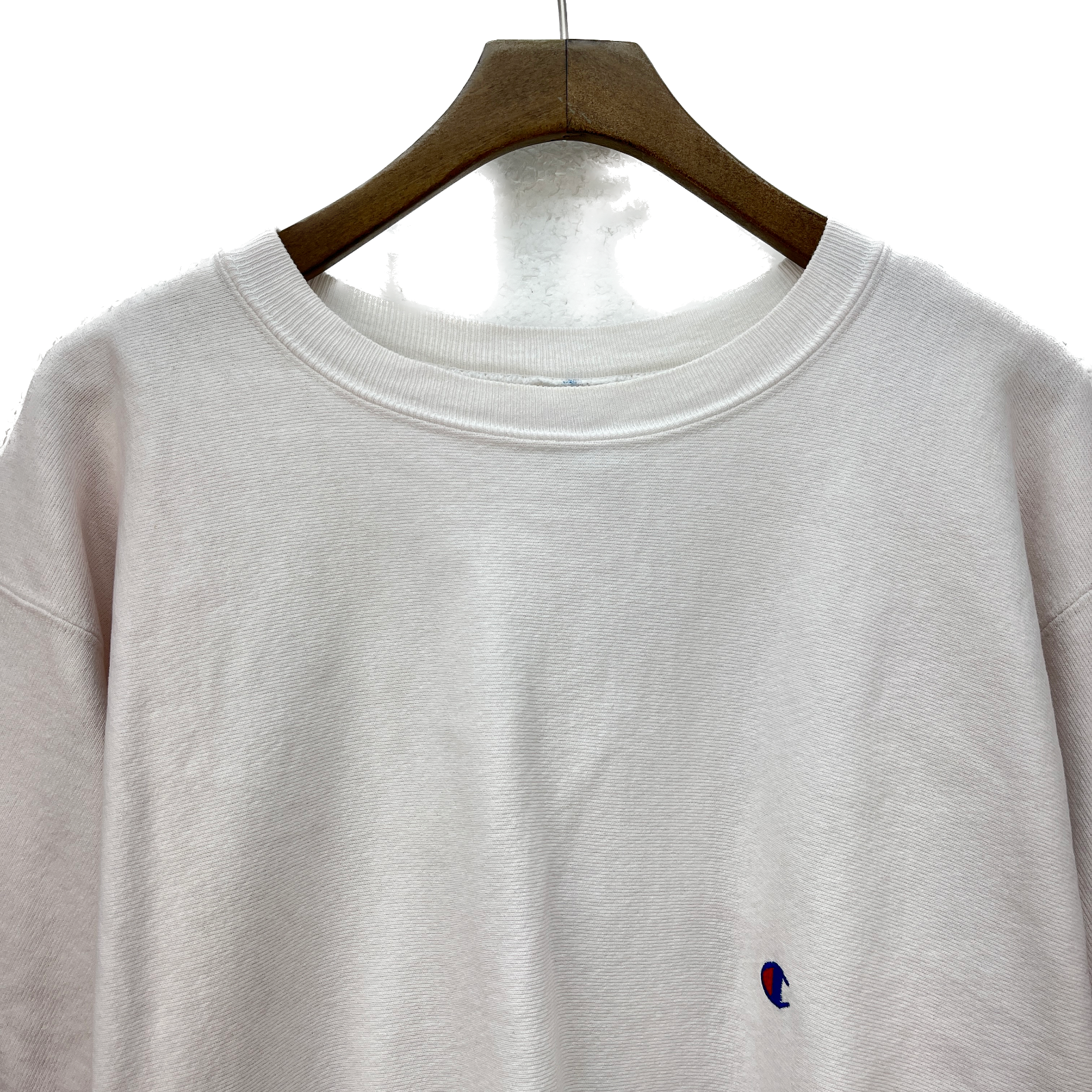 Champion Reverse Weave White Sweatshirt Size 2XL Crew Neck