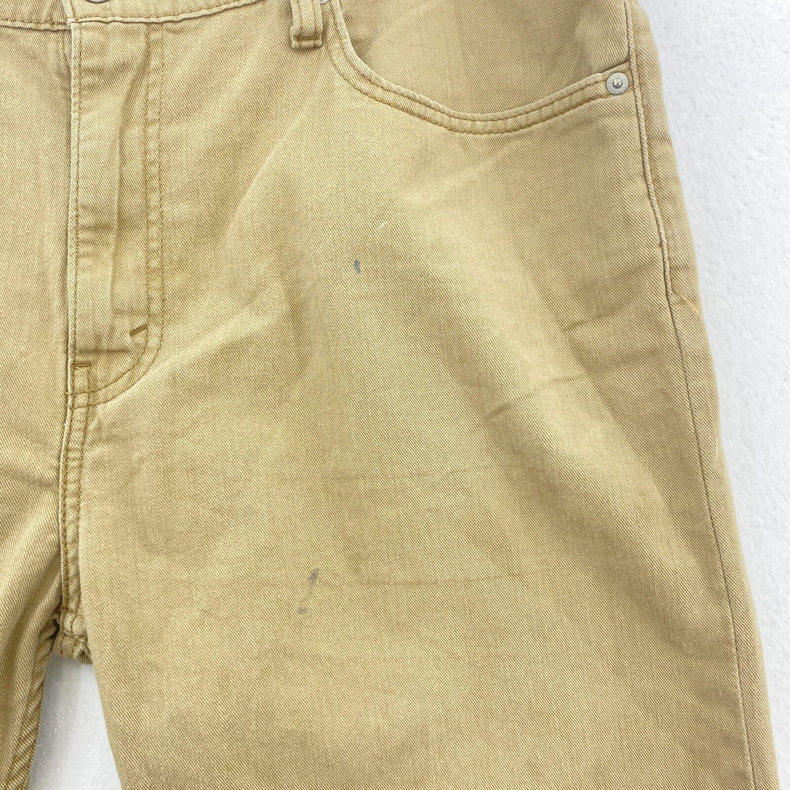 Levi Strauss Tan Denim Jean Shorts Size 38