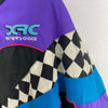 DRC Riders Choice Racing Full Zip Vintage Black Insulated Jacket Size L