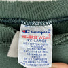 Vintage Champion Embroidered Logo Green Sweatshirt Size 2XL Crewneck