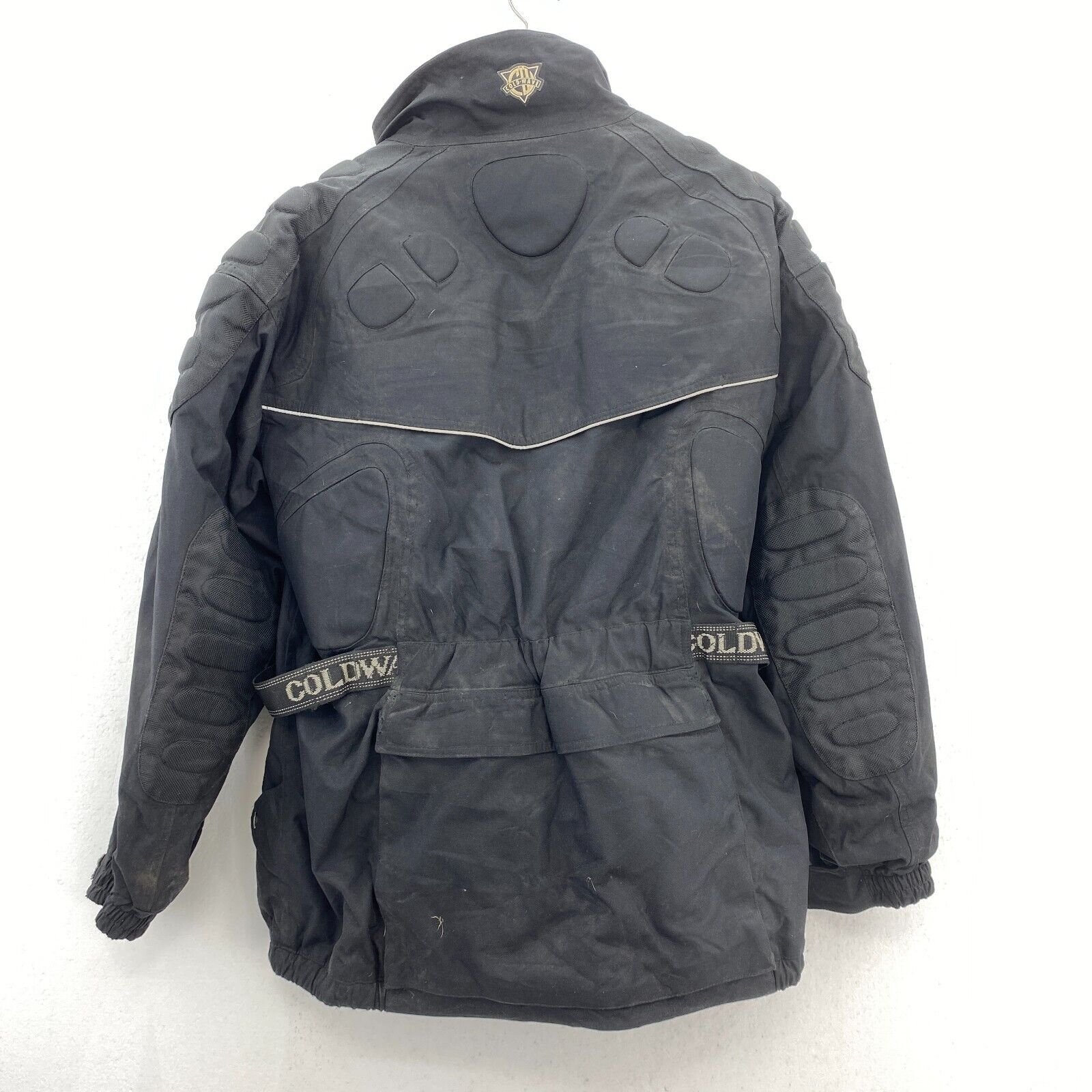 Coldwave Snowmobile Racing Black Winter Jacket Men's Size M